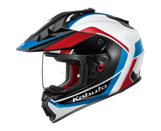 Шолом Kabuto Geosys GT Mips Block White Blue Red (XL)