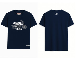 Футболка Monkey синя XL