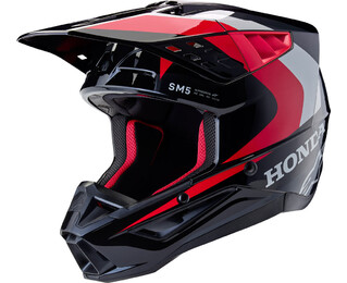 Шолом Alpinestars Honda S-M5 Helmet ECE 22.06 (M) червоний